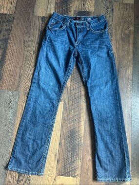 Ariat FR Men's Dark Blue Bootcut Jeans